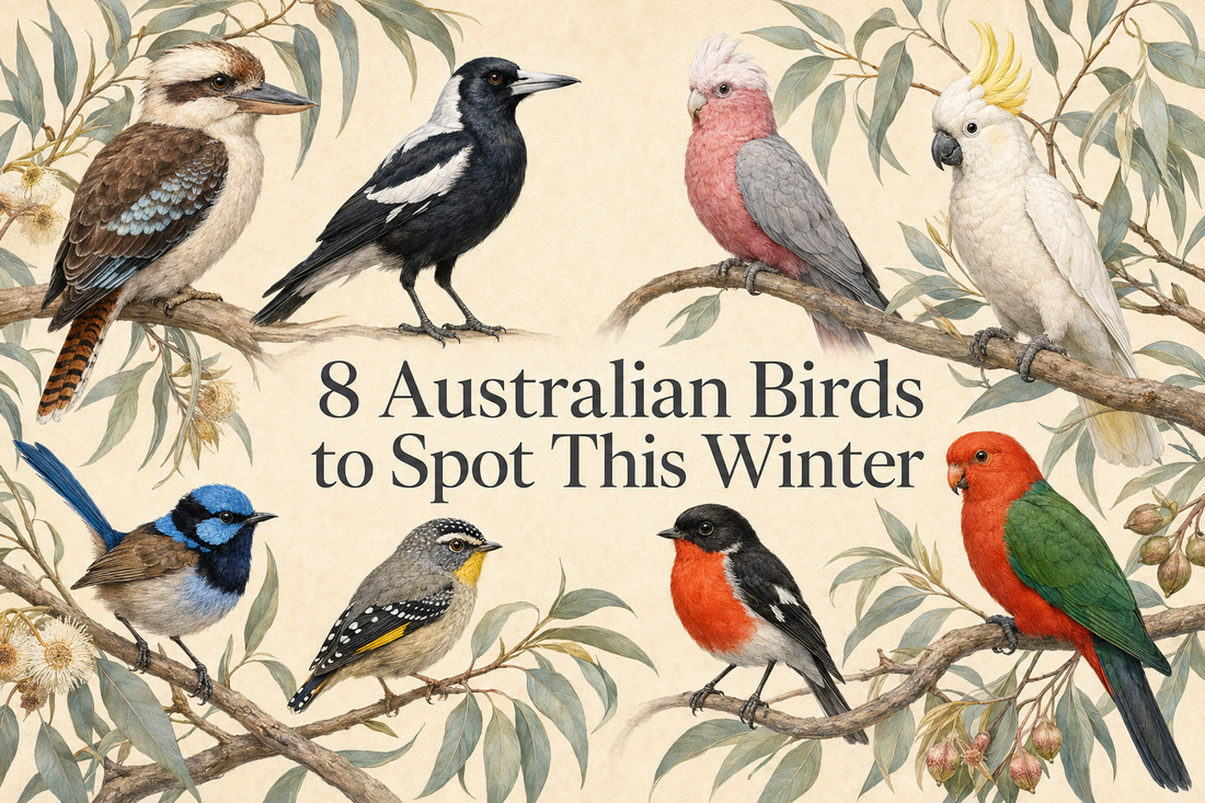 Eight colourful Australian native birds to spot during winter