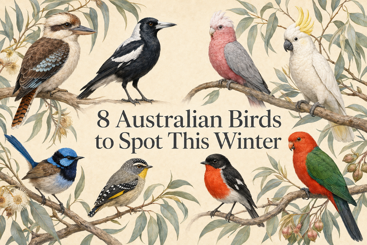 Eight colourful Australian native birds to spot during winter