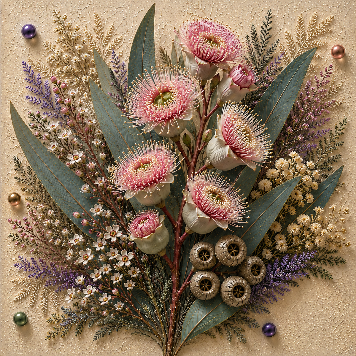 Sculpted Australian Botanics